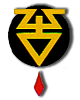 Eldar Crimson Hunter vehicle badge