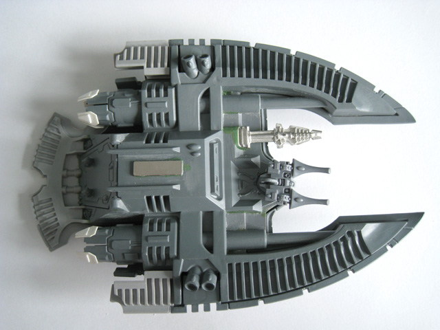 Ventral view of converted Falcon