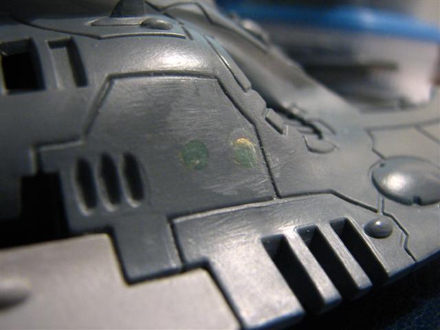 Magnetised section of the Eldar Falcon hull