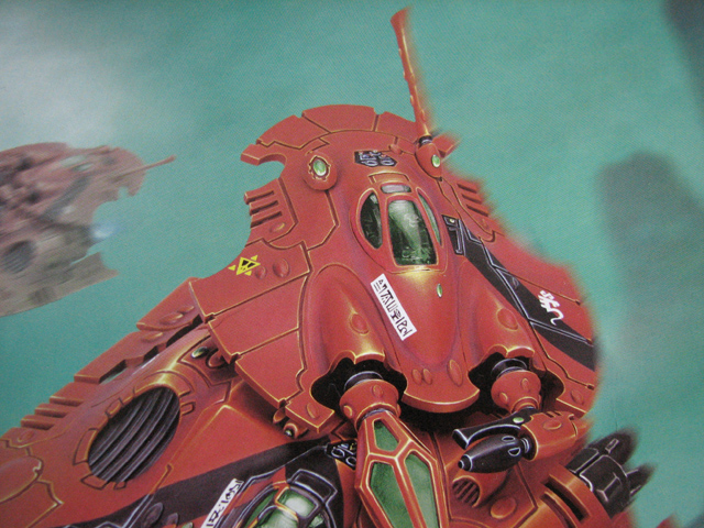 New Eldar Fire Prism and Night Spinner box art close-up