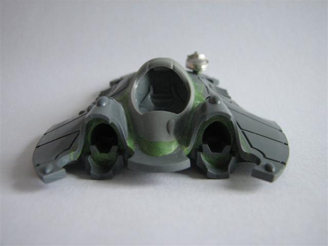 Magnetised weapon cowlings for plastic Night Spinner