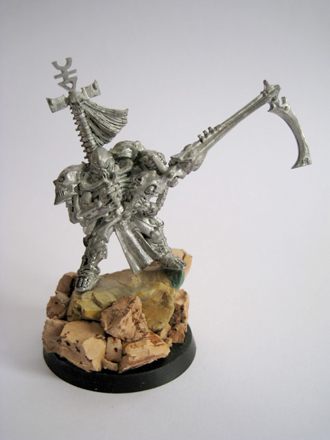 Eldar Phoenix Lord Maugan Ra on scenic base