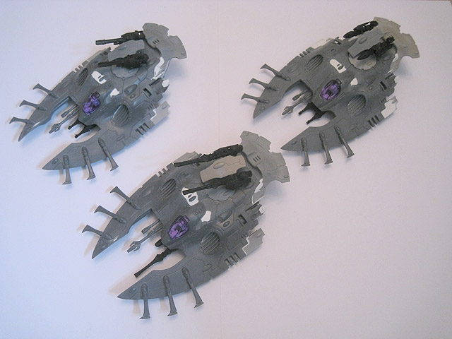 Converted Type II Wave Serpent with magnetised weaponry