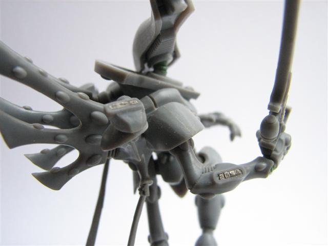 Magnetised Eldar Wraithlord weapon mounts