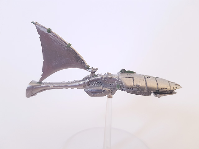 Eldar Battlefleet Dragonship conversion