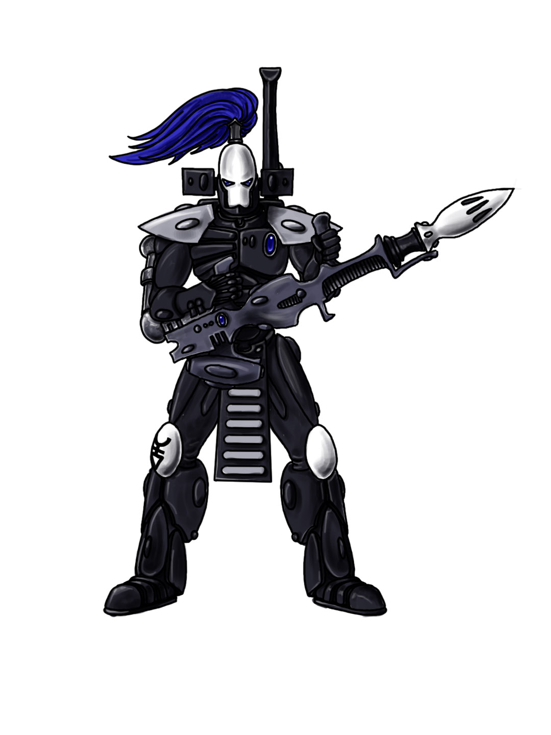 Eldar Dark Reaper squad conversion concept