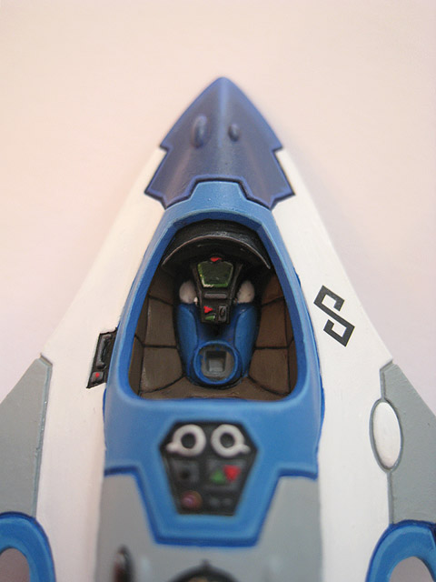 Eldar Hemlock Wraithfighter cockpit