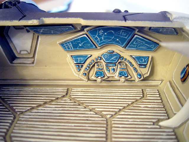 Eldar Pegasus interior close-up