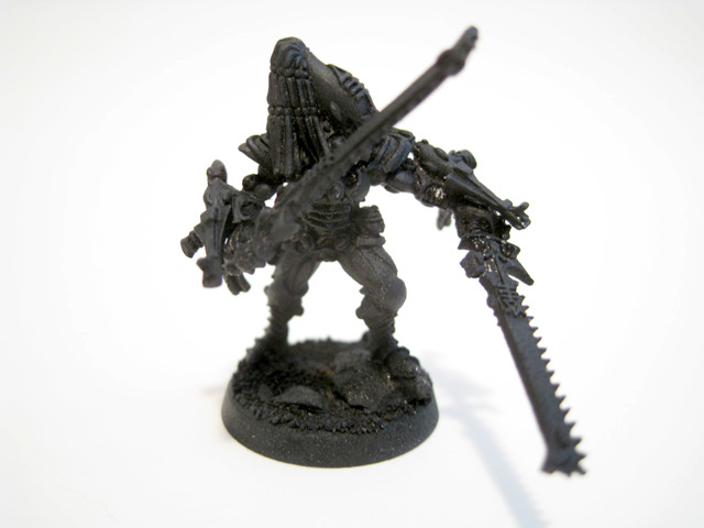 Converted Eldar Striking Scorpion Exarch with Chainsabres