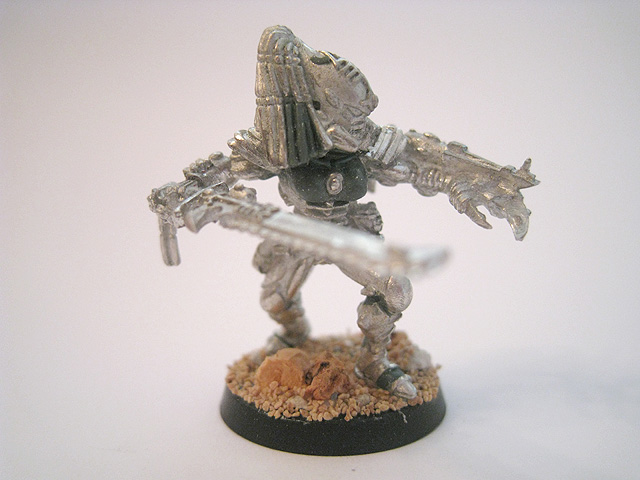 Converted female Eldar Striking Scorpion Exarch with Scorpion's Claw