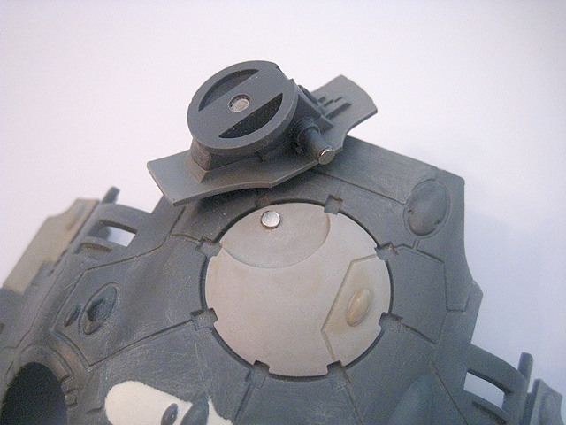 Magnetised Type II Wave Serpent turret close-up