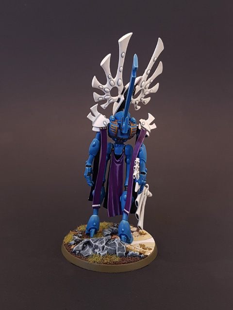 Eldar Wraithsinger conversion, fully painted