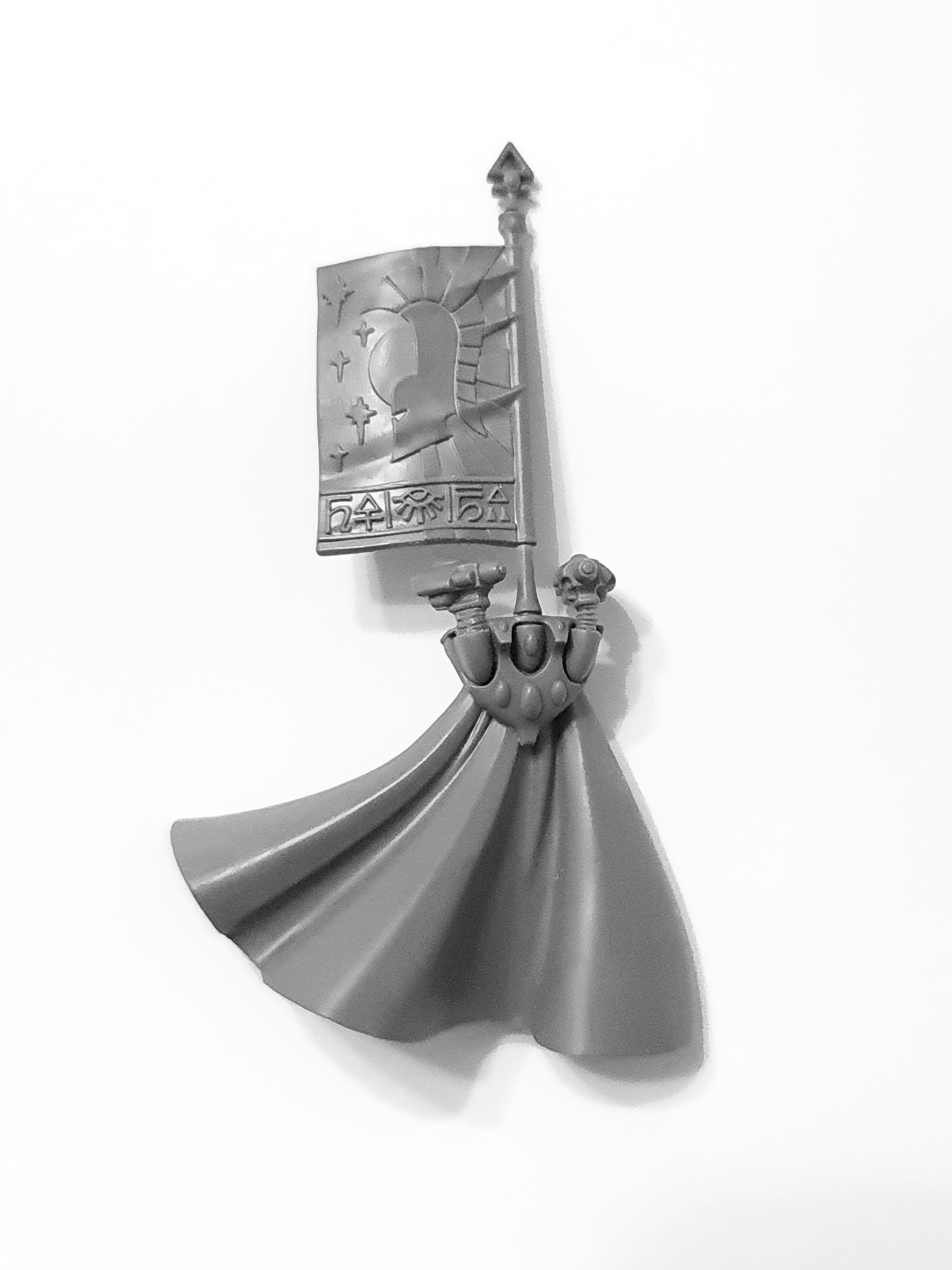 Eldar Phoenix Lord Asurmen conversion back banner