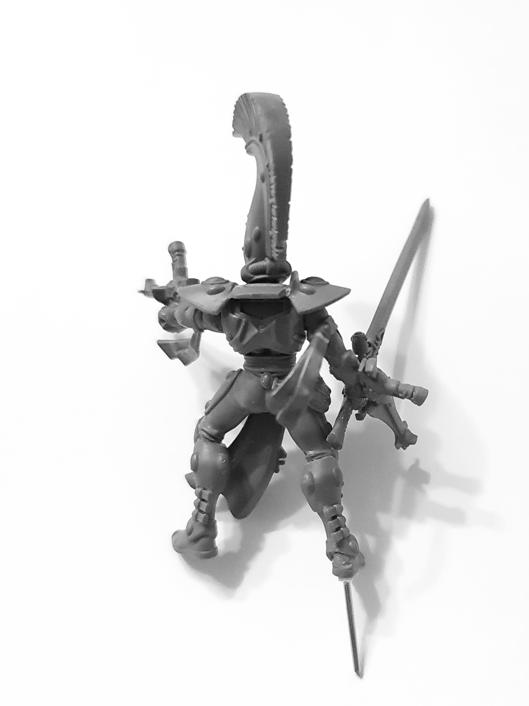 Eldar Phoenix Lord Asurmen conversion work-in-progress