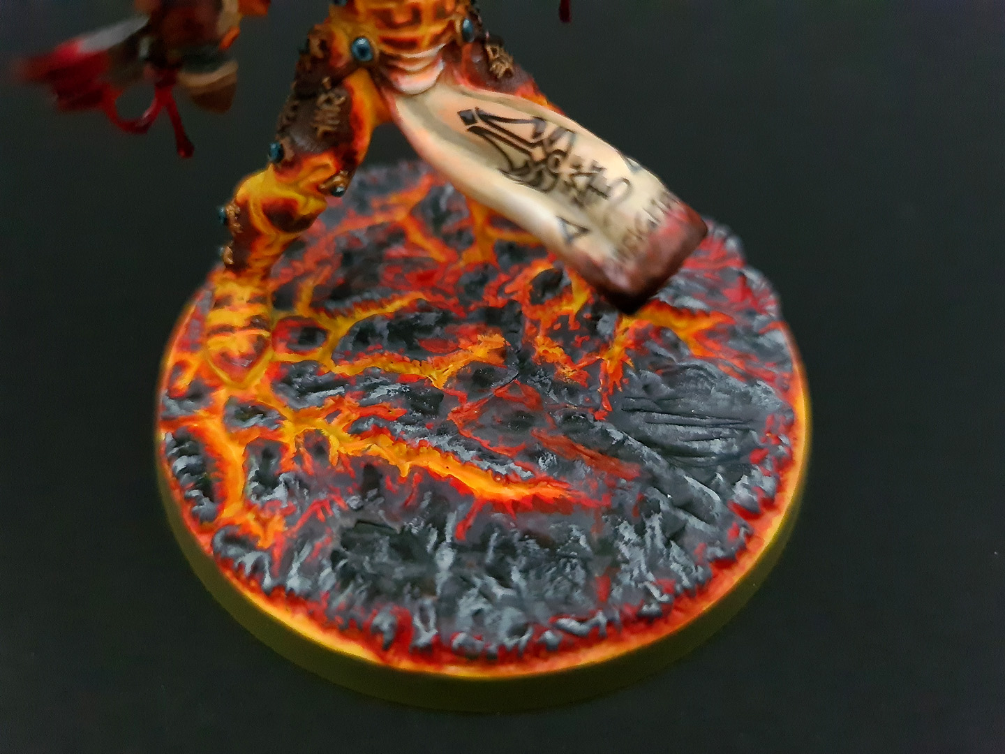Eldar Avatar lava base