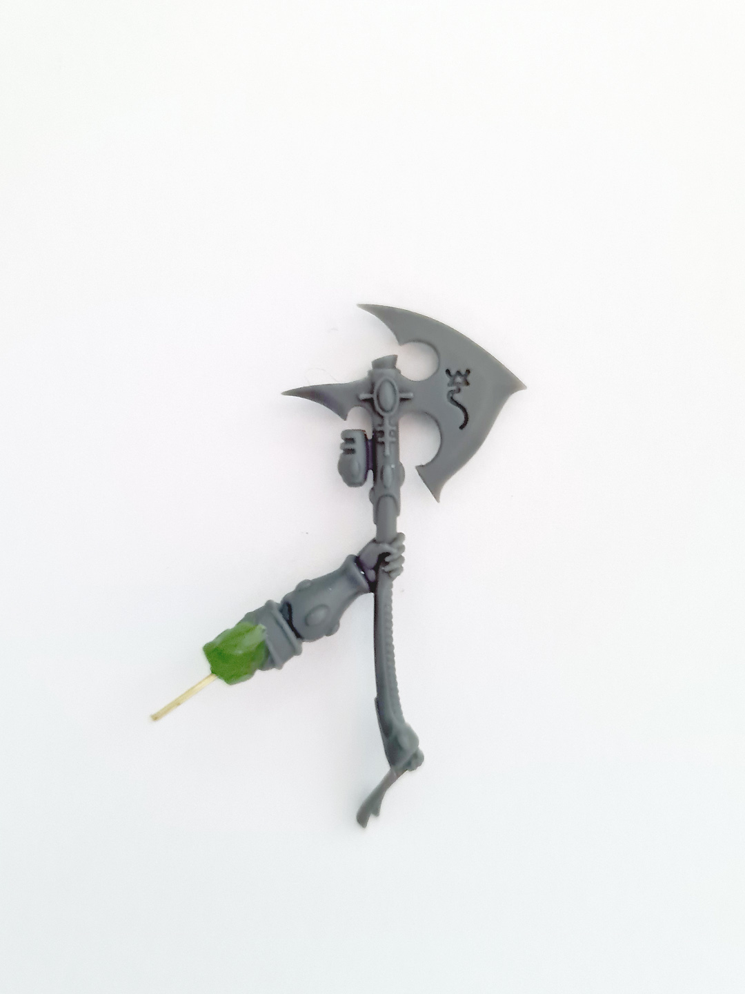 Eldar Phoenix Lord Fuegan conversion left arm and Fire Axe