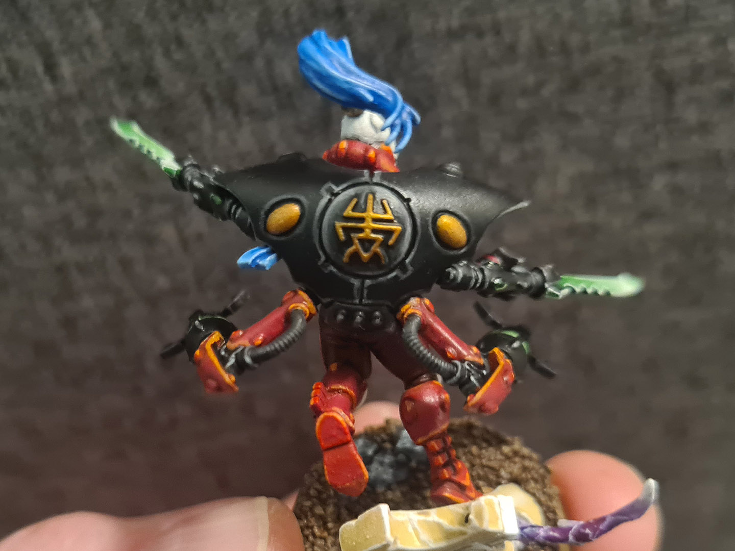 Eldar Warp Spiders Exarch rear view